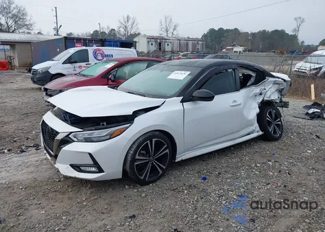 2022 Nissan Sentra Sr Xtronic Cvt z USA, uszkodzony, nr VIN 3N1AB8DV0NY270591